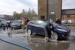 Charity Car Wash at Nelson Fire Station