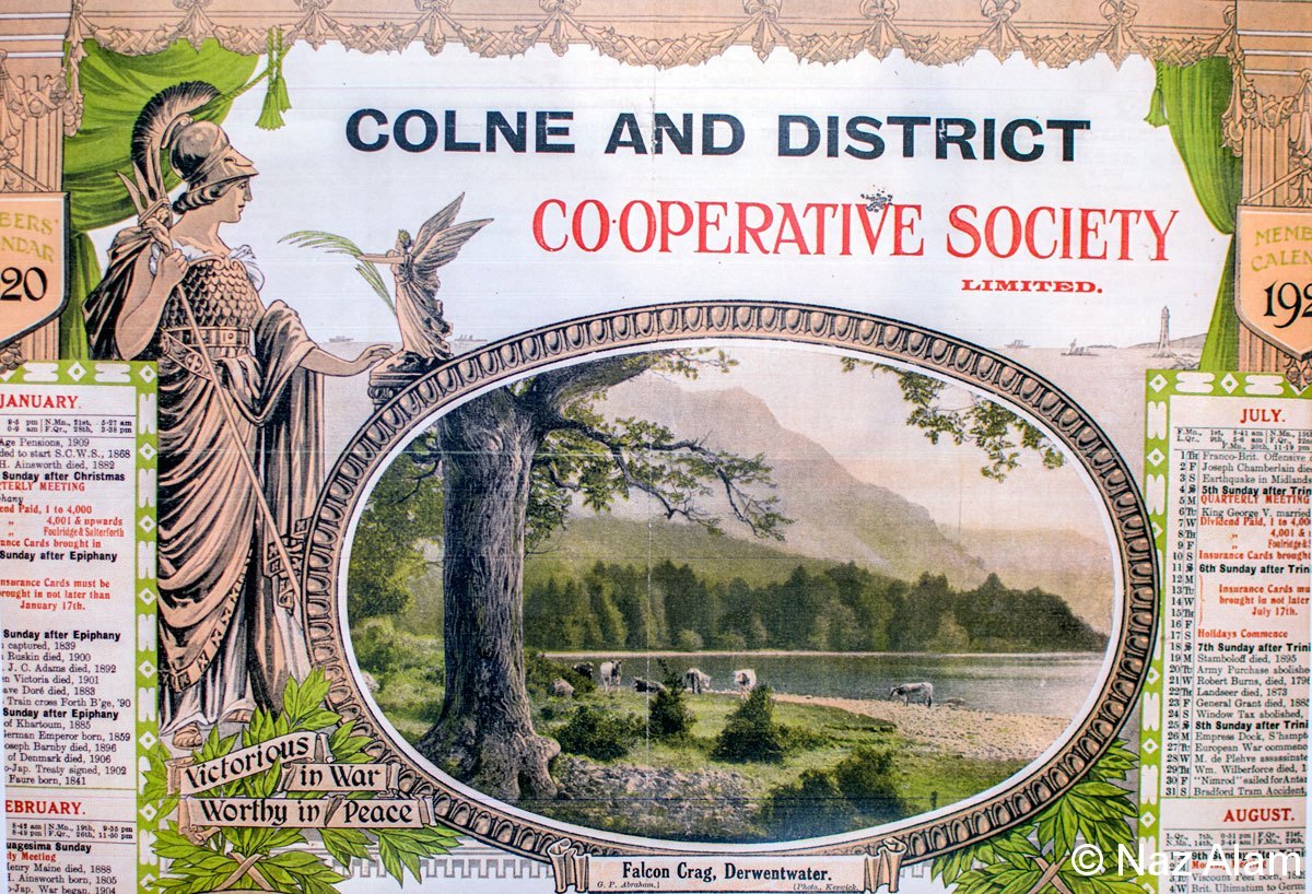 Colne & District Co-Op: Members Calendar 1920