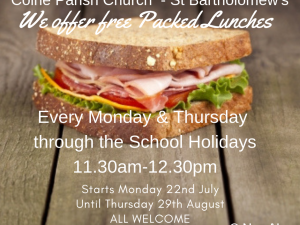 Free Lunches over Summer 2019