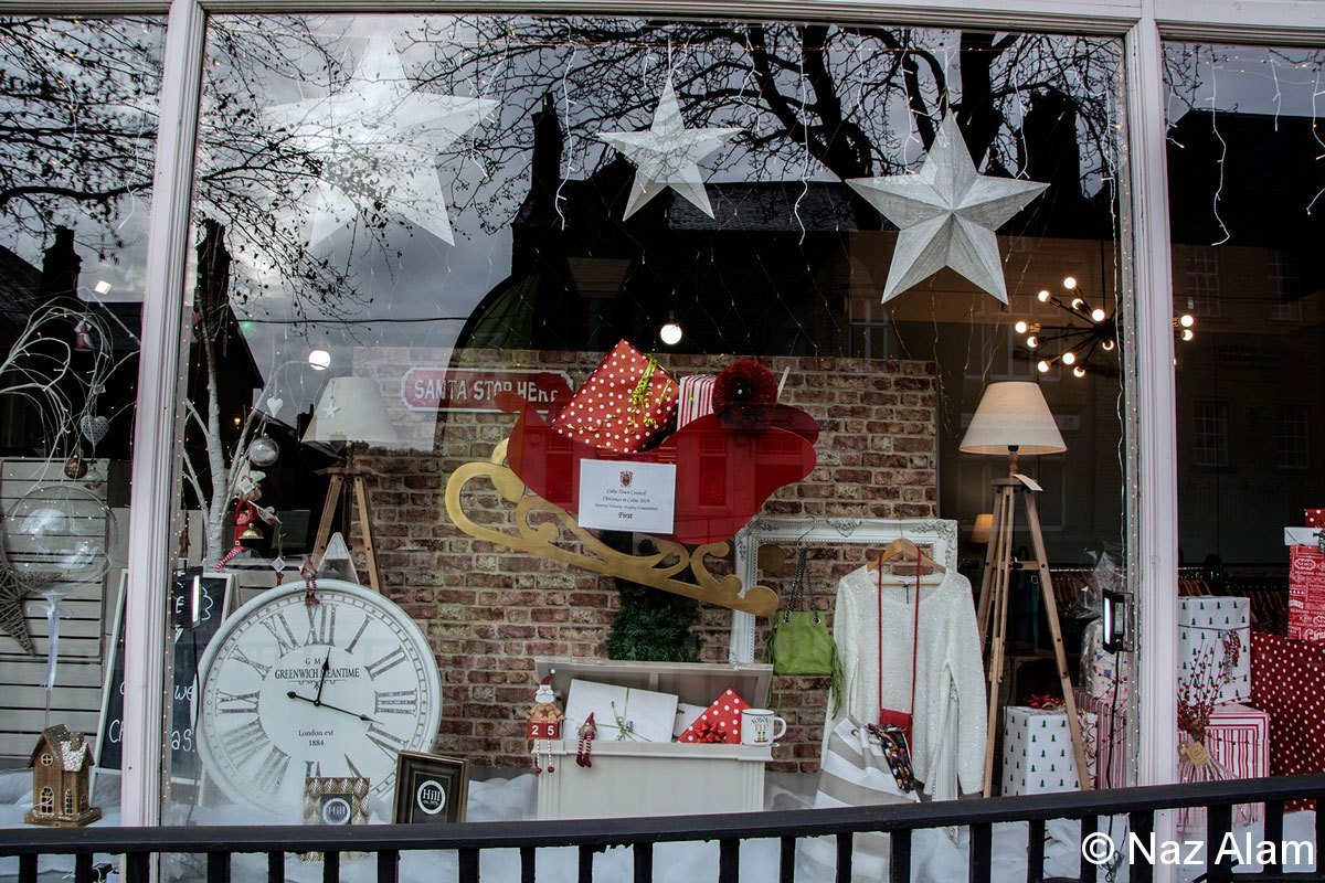 Christmas in Colne: Window Dressing Competition