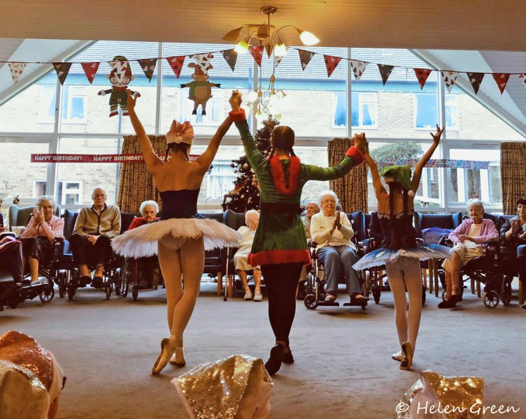 Helen Green Dance Academy - Performing at Care Homes 2019